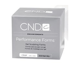 CND PERFORMANCE GEL SCULPTING CLEAR FORMS 300 CT