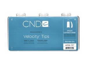 CND 360 WHITE VELOCITY NAIL TIPS ASSORTED