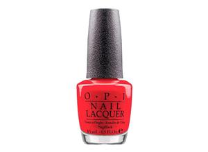 OPI RED LIGHTS AHEAD . . . WHERE? LACQUER #H61
