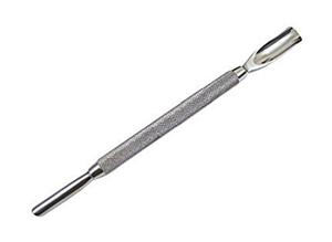 DL DOUBLE END CURVED CUTICLE PUSHER #2047