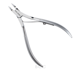 TOOLWORX 1/2 JAW SINGLE SPRING CUTICLE NIPPER