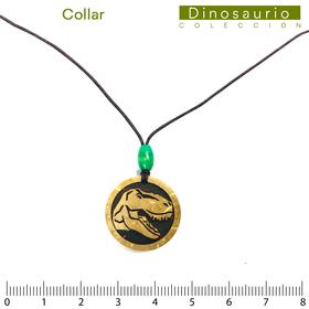 Dinosaurio/Collar 23mm/Cara Rex