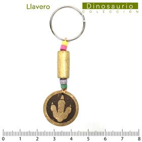 Dinosaurio/Llavero 23mm/Huella