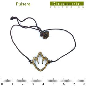Dinosaurio/Pulsera 23mm/Huella silueta