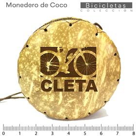 B/Monedero de Coco 70mm/Cleta