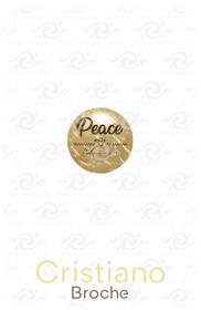 Cristiano/Broche 27mm/Peace