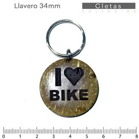 Bicicletas/Llavero 34mm/Love Bike