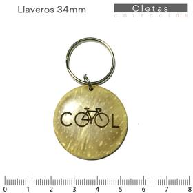 Bicicletas/Llavero 34mm/Cool
