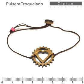 Bicicletas/Pulsera 23mm/Pinon corazon