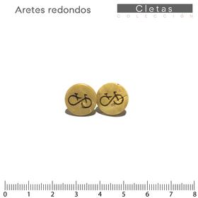 Bicicletas/Aretes Redondo 13mm/Bicinfinito