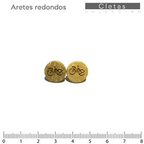 Bicicletas/Aretes Redondo 13mm/Bike