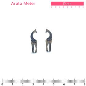 Pet/Aretes Meter 23mm/Jirafa